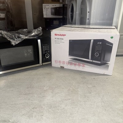 SHARP Quality Series YC-QC254AU-B Combination Microwave - Black
