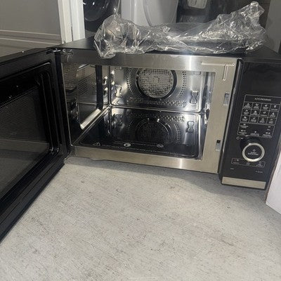 SHARP Quality Series YC-QC254AU-B Combination Microwave - Black