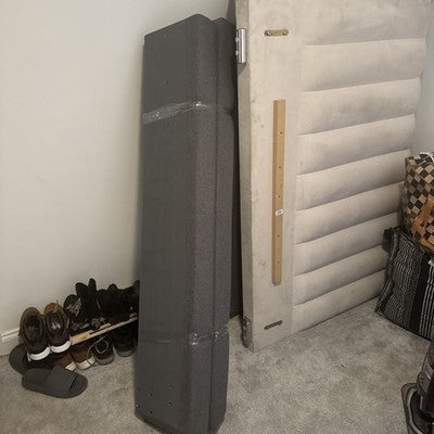 Dfs Skyla Teal Half Base Wrapped, viva double Headboard and other furniture part