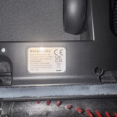 ESSENTIALS C150SVC22 Cordless Vacuum Cleaner - Black &amp; Red