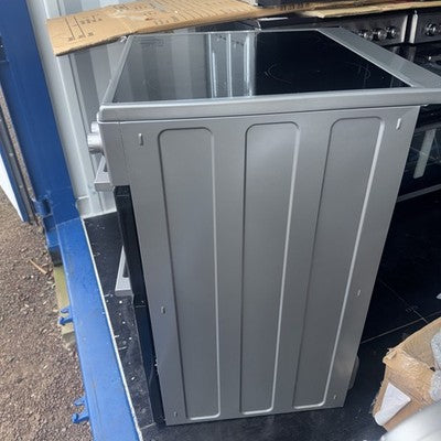 New Graded FLAVEL MF60CTS 60 cm Electric Ceramic Cooker - Silver RRP £379 K84