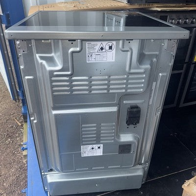 New Graded FLAVEL MF60CTS 60 cm Electric Ceramic Cooker - Silver RRP £379 K84