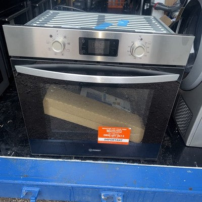 Indesit IO253XUK Turn&amp;Go Electric Single Oven - Stainless Steel   IO253XUK