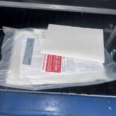 New Graded FLAVEL MF60CTS 60 cm Electric Ceramic Cooker - Silver RRP £379 K84