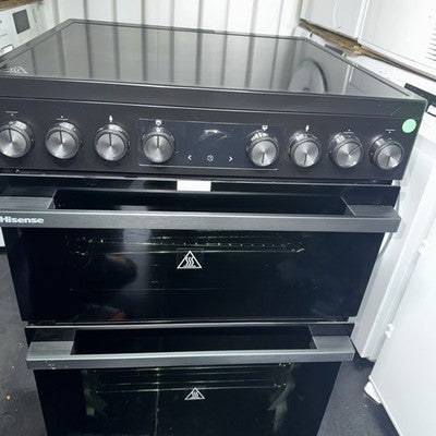 HISENSE Hi6 Max 80/50L HDCEC6C20B 60cm Electric Ceramic Cooker - Jet Black