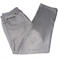 Vintage Lee Jeans Men’s Grey 33x30 Regular Fit GRADE B