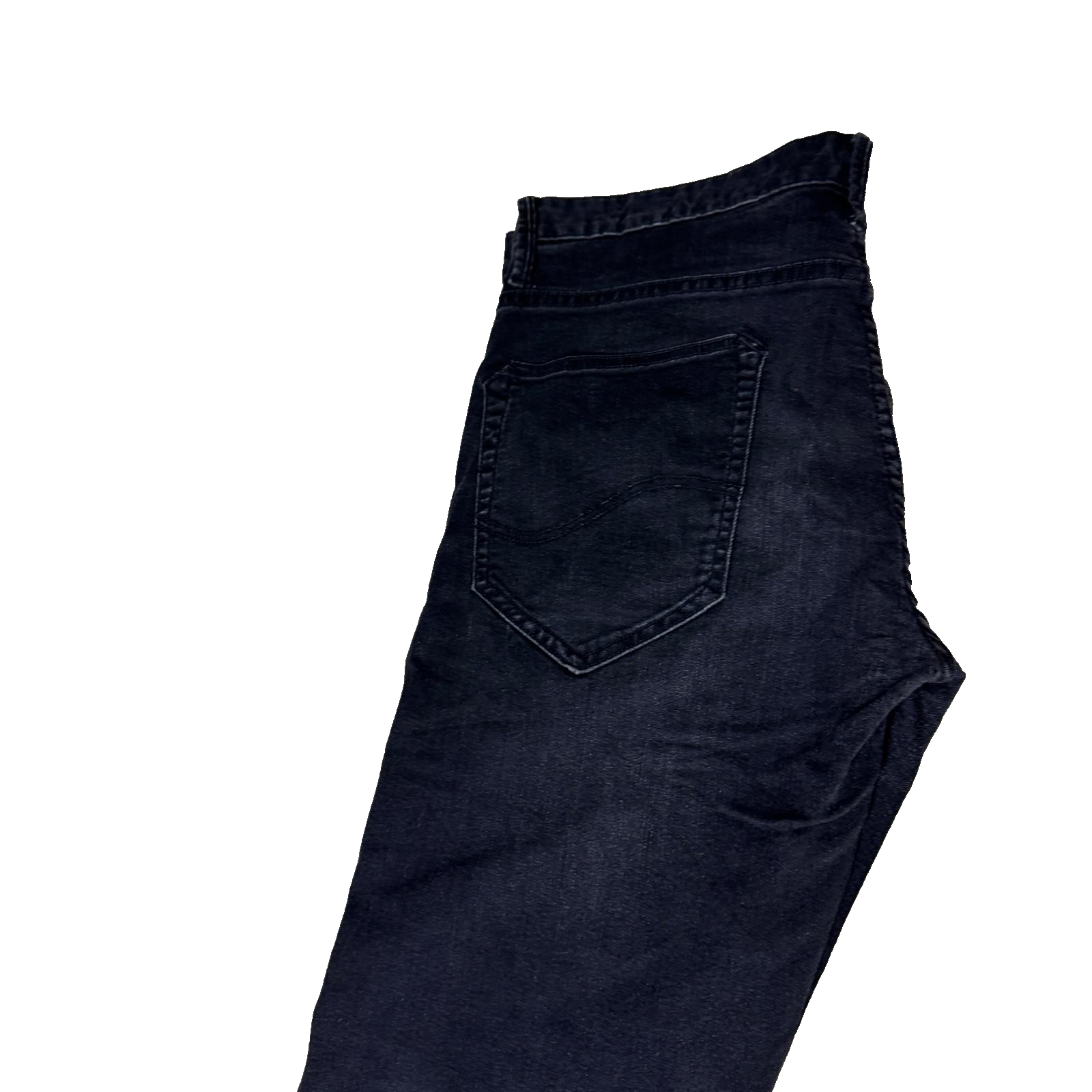 Vintage Lee Jeans Men’s Black 32x31 Regular Fit GRADE B