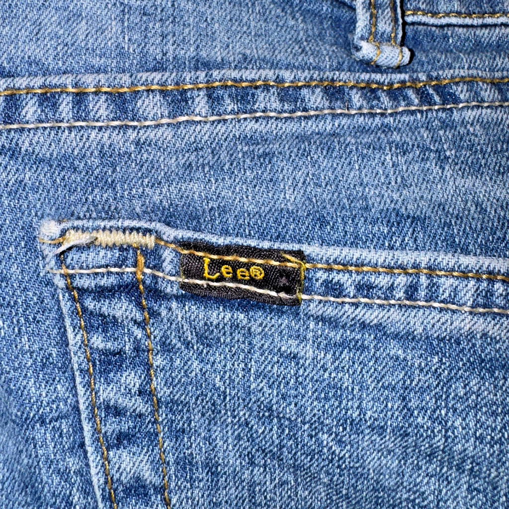 Vintage Lee Jeans Men’s Blue 40X30 Regular Fit GRADE B