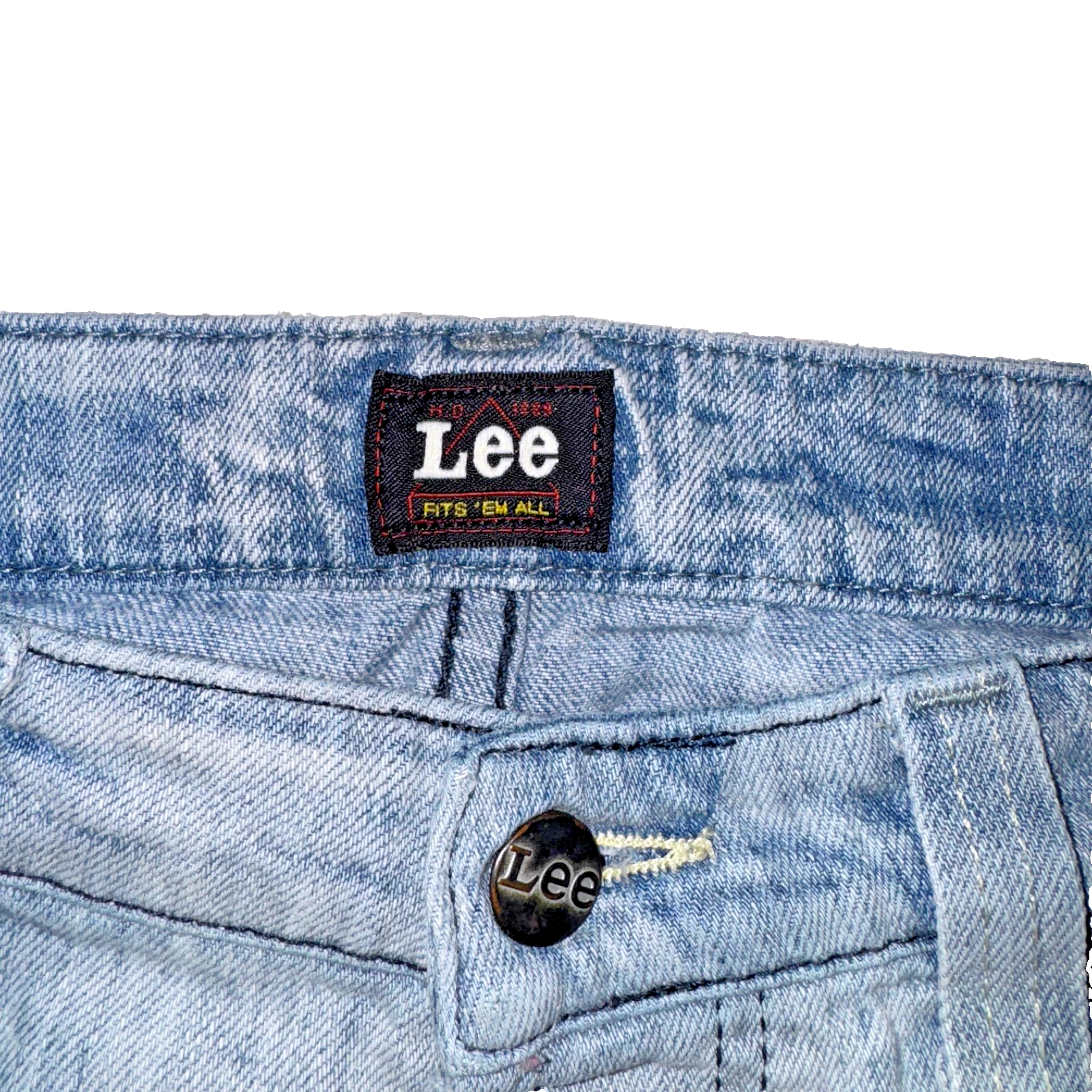 Vintage Lee Powell H.D. Jeans Men’s Blue 32x34 Black Label GRADE A