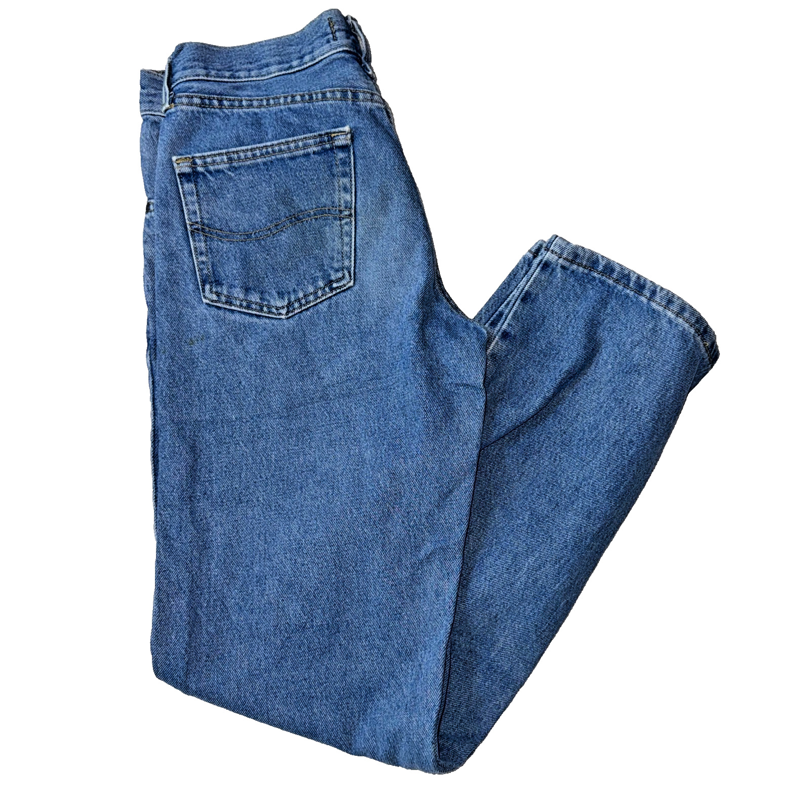 Vintage Lee Jeans Men’s Blue 29X32 Relaxed Fit Superior Comfort GRADE B