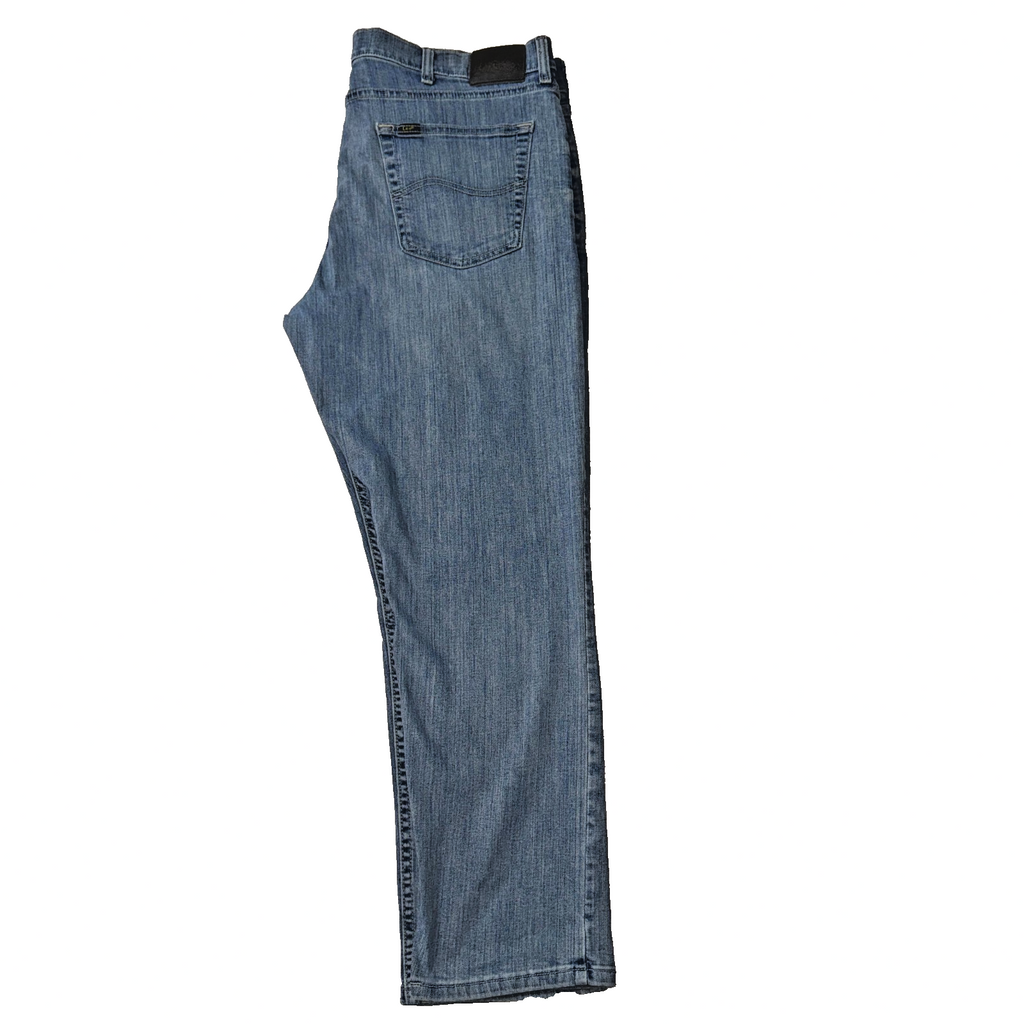 Vintage Lee Jeans Men’s Blue 38X29 Regular Fit GRADE A