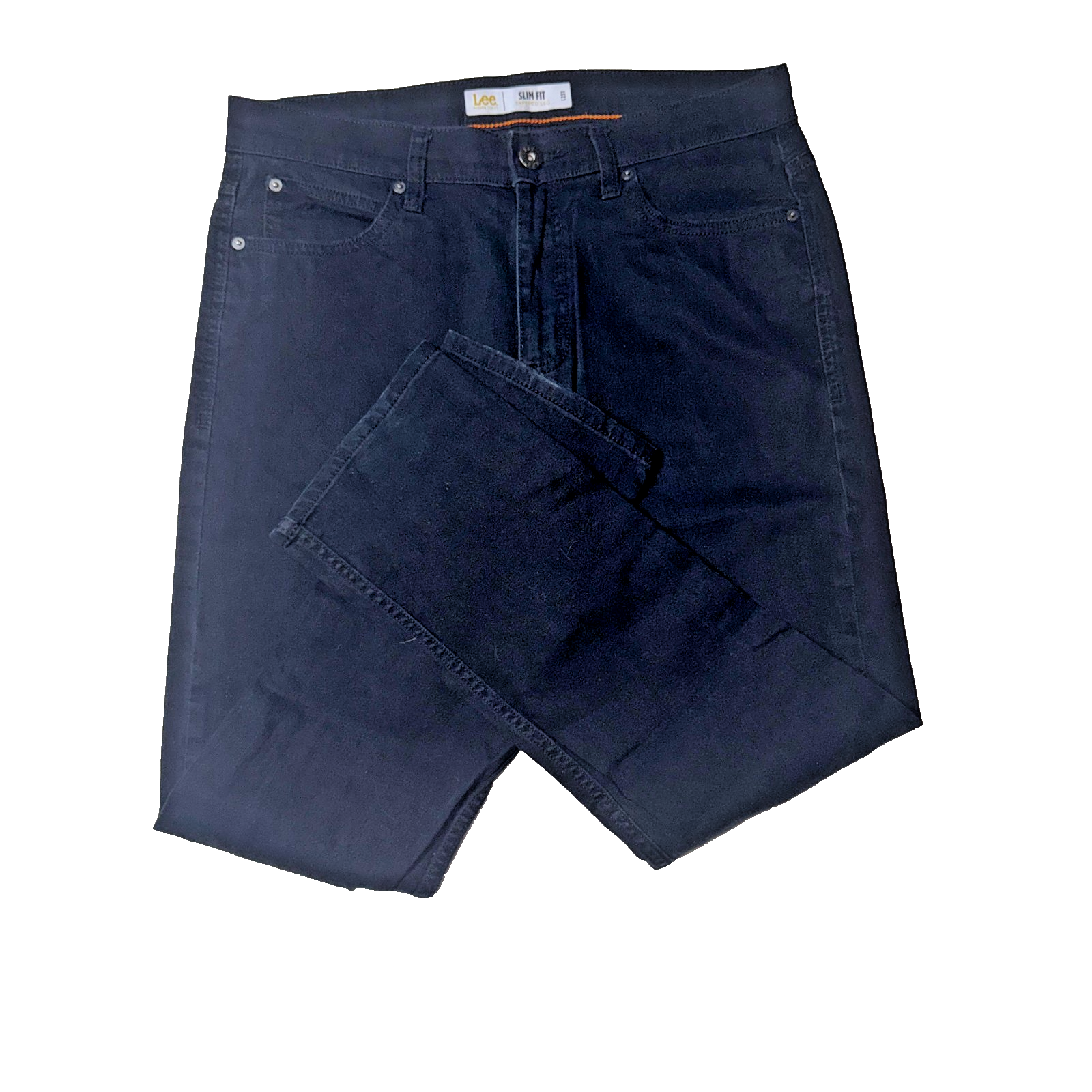 Vintage Lee Jeans Men’s Black 32x30 Slim Fit Tapered Leg GRADE A