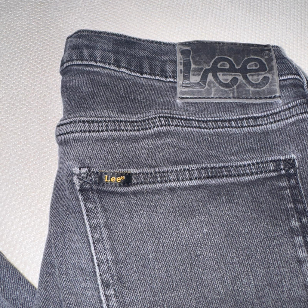 Lee Luke Jeans Men’s Dark Grey 32x32 Slim Tapered Fit GRADE A