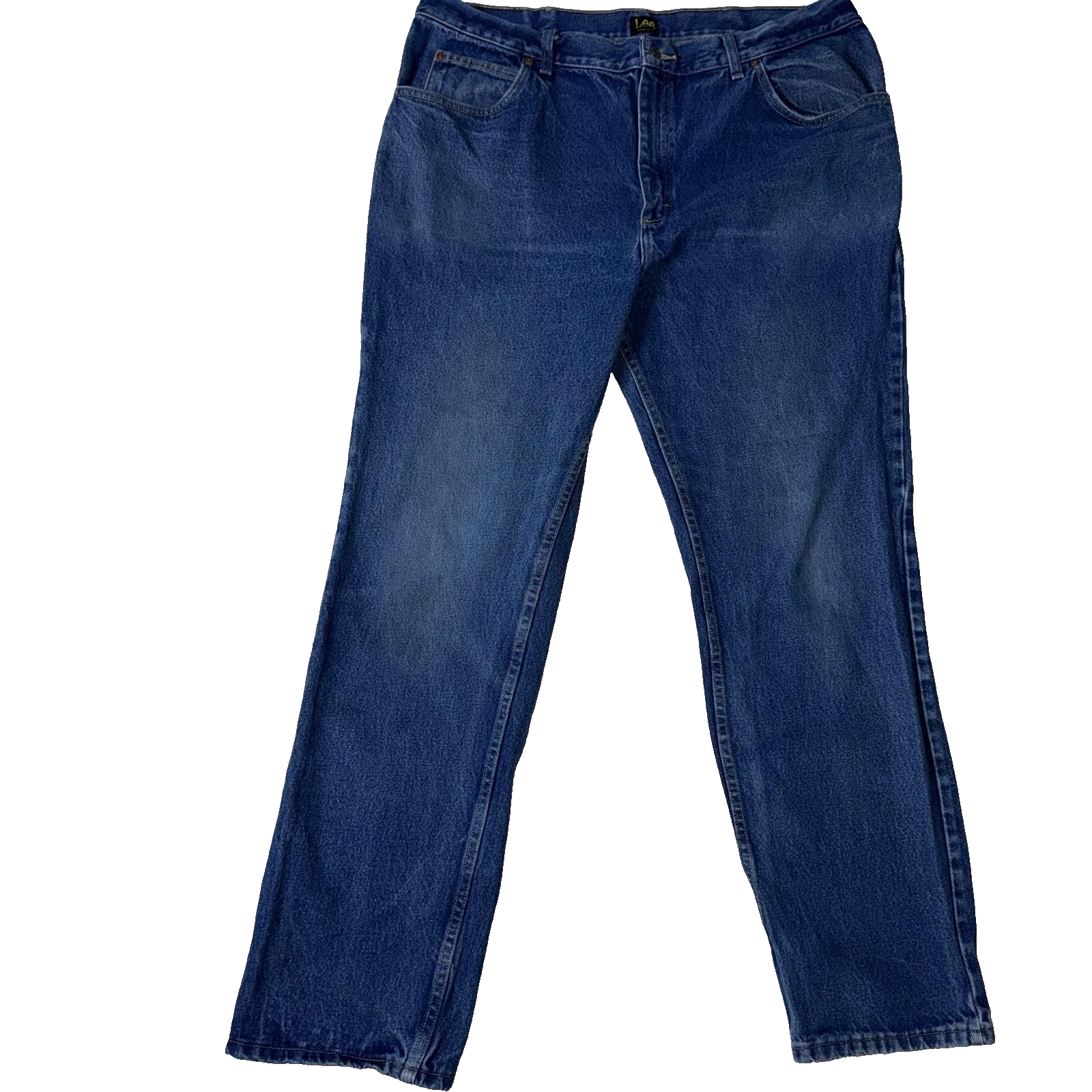 Vintage Lee Jeans Men’s Blue 44x34 Regular Fit GRADE B