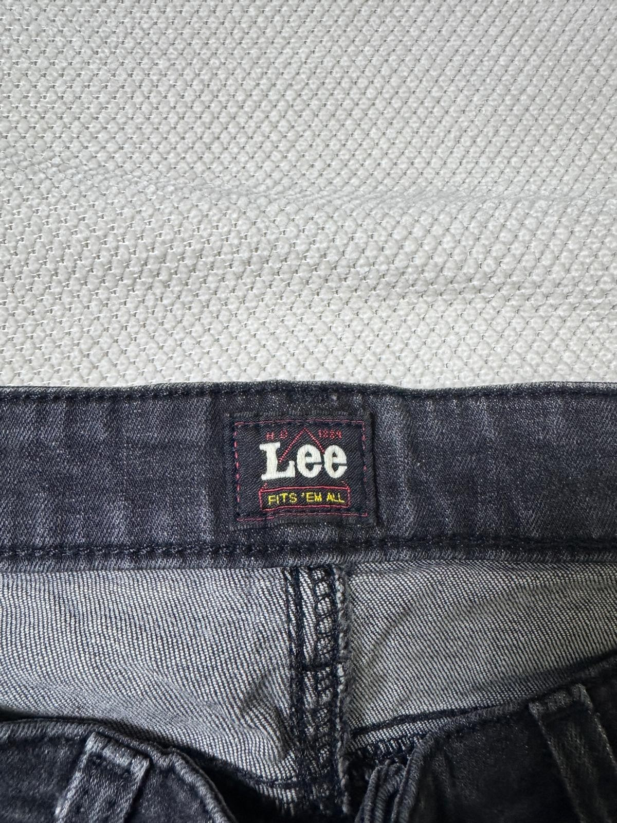 Vintage Lee Jeans Lynn Narrow  Female Black 31x33 Fit GRADE B