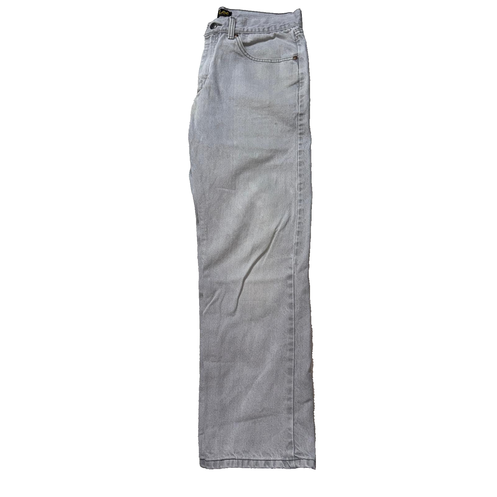 Vintage Lee Jeans Men’s Grey 33x30 Regular Fit GRADE B