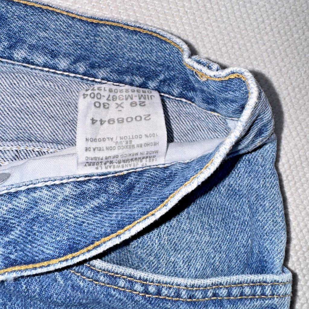 Vintage Lee Jeans Men’s Blue 29X30 Regular Fit GRADE B