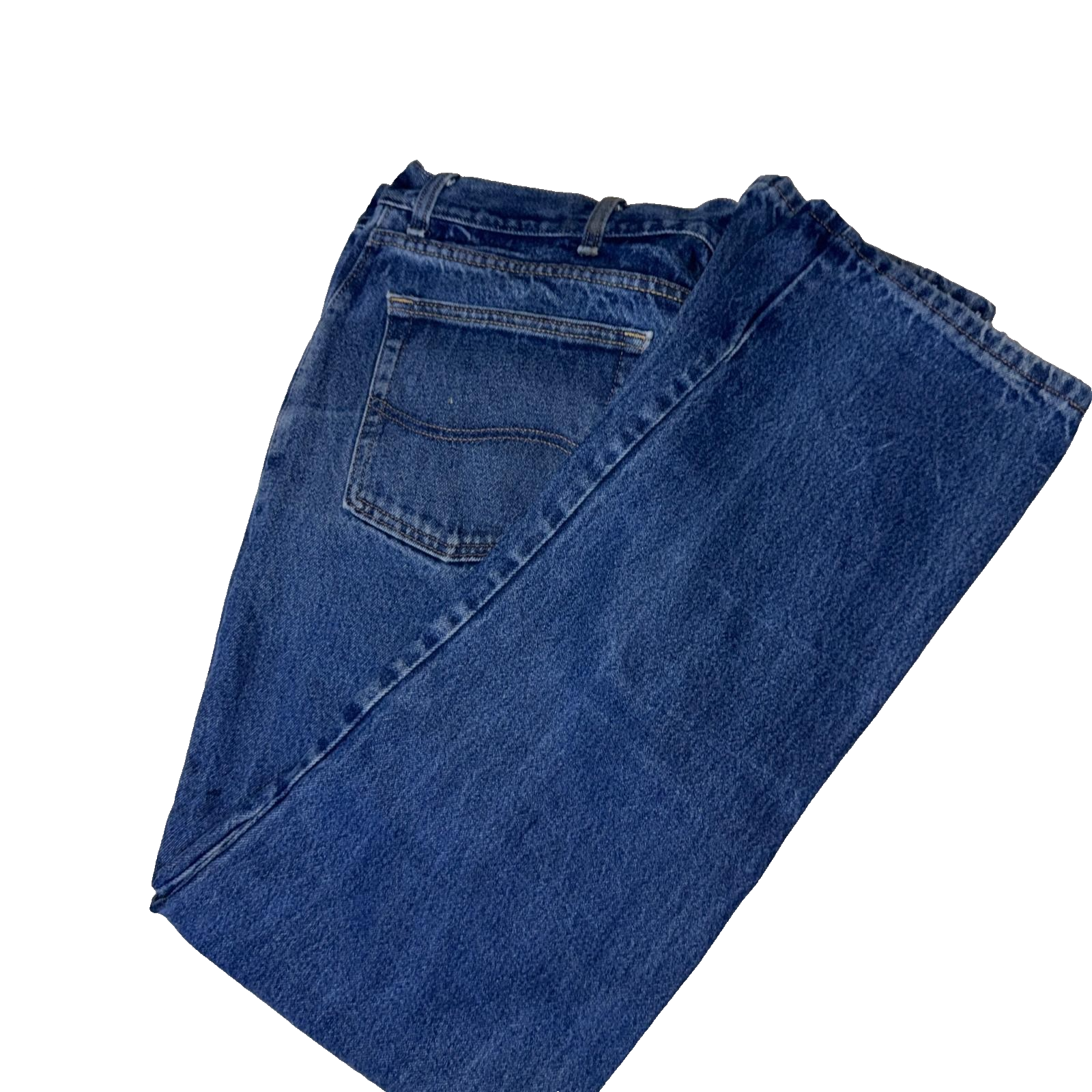 Vintage Lee Jeans Men’s Blue 44x34 Regular Fit GRADE B