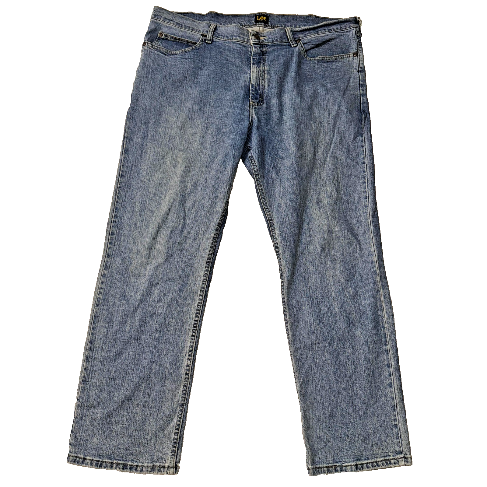 Vintage Lee Jeans Men’s Blue 40X30 Regular Fit GRADE B