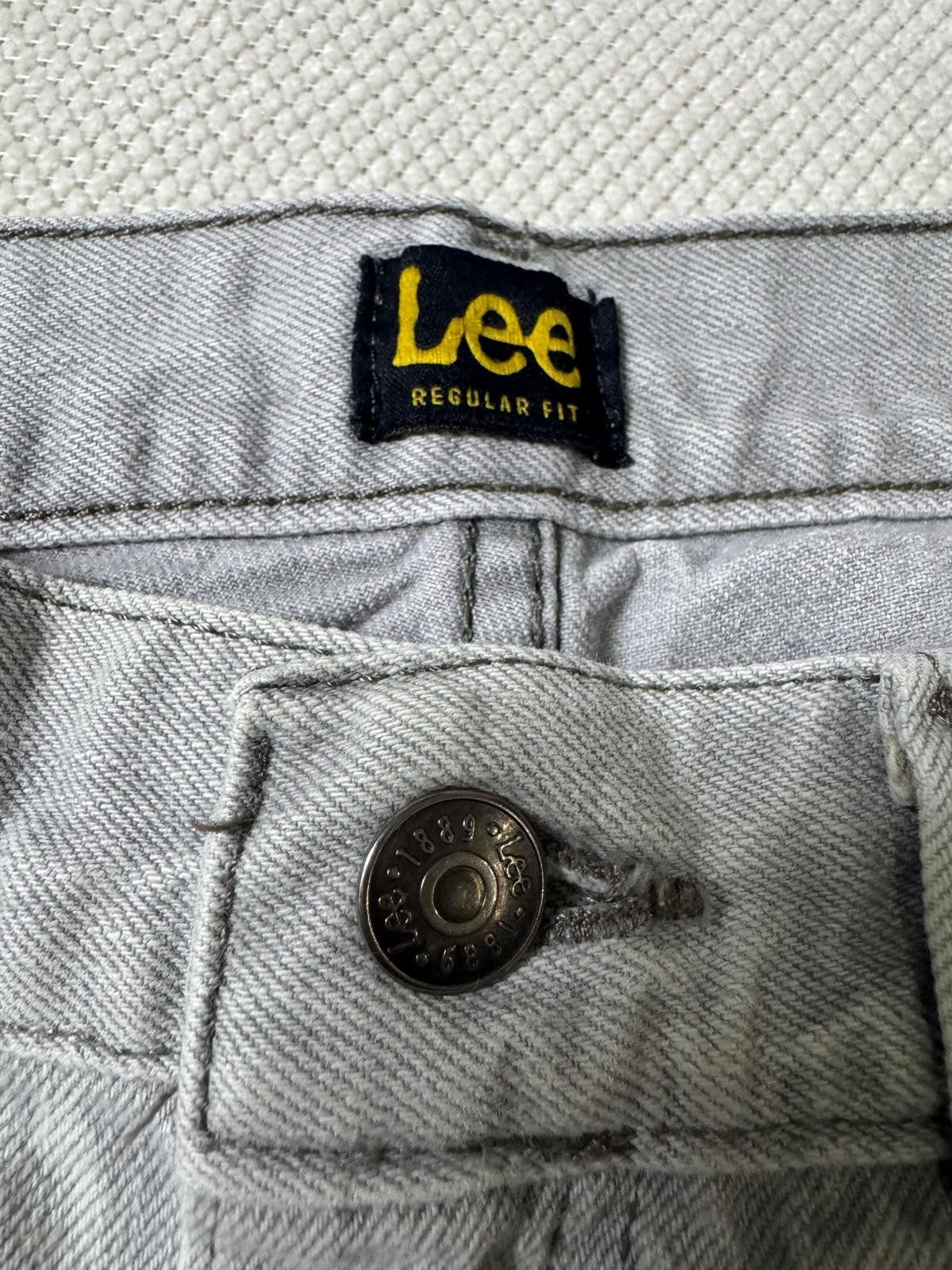 Vintage Lee Jeans Men’s Grey 33x30 Regular Fit GRADE B