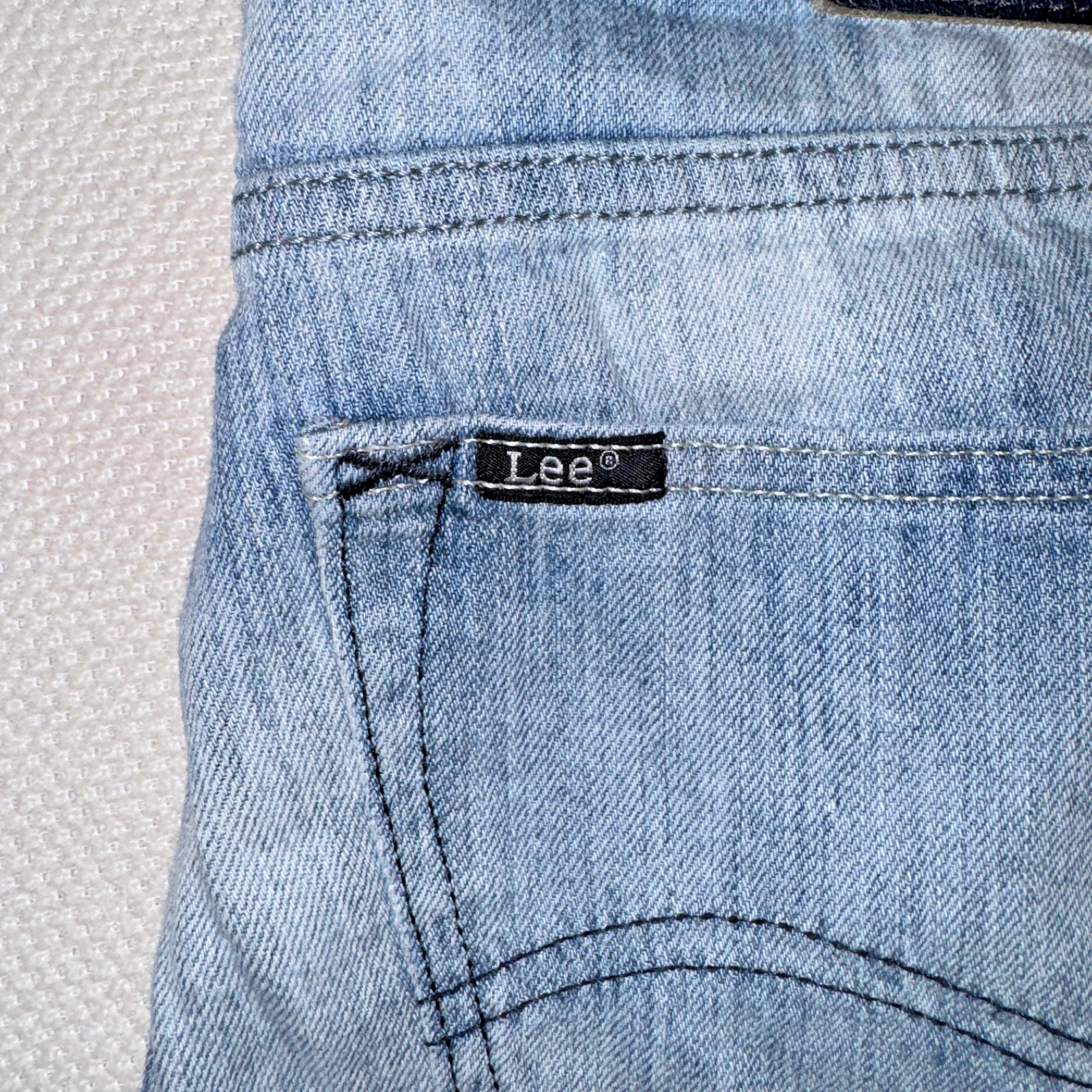 Vintage Lee Powell H.D. Jeans Men’s Blue 32x34 Black Label GRADE A