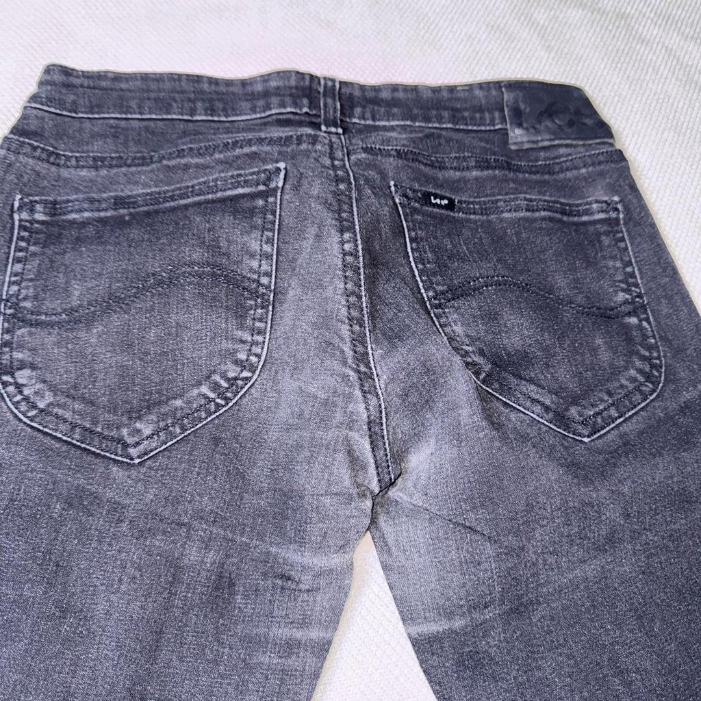 Vintage Lee Jeans Lynn Narrow  Female Black 31x33 Fit GRADE B