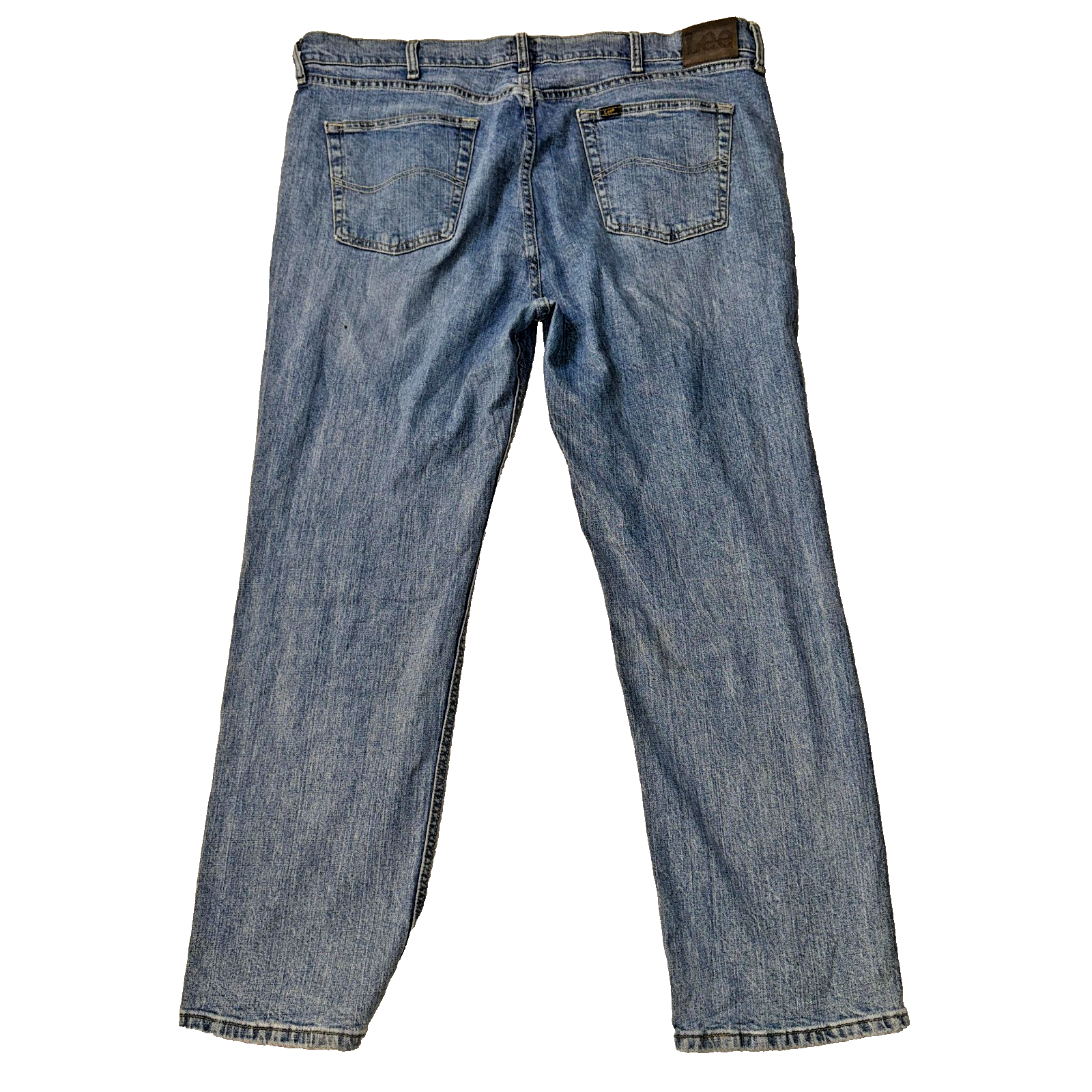 Vintage Lee Jeans Men’s Blue 40X30 Regular Fit GRADE B