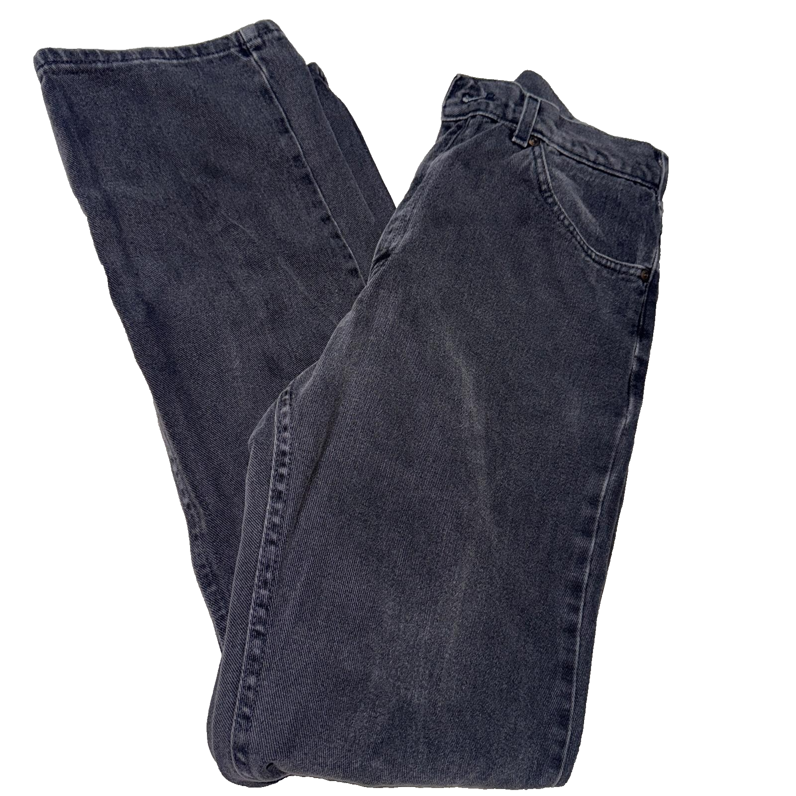 Vintage Lee Jeans Men’s Dark Grey 34x34 Regular Fit GRADE B