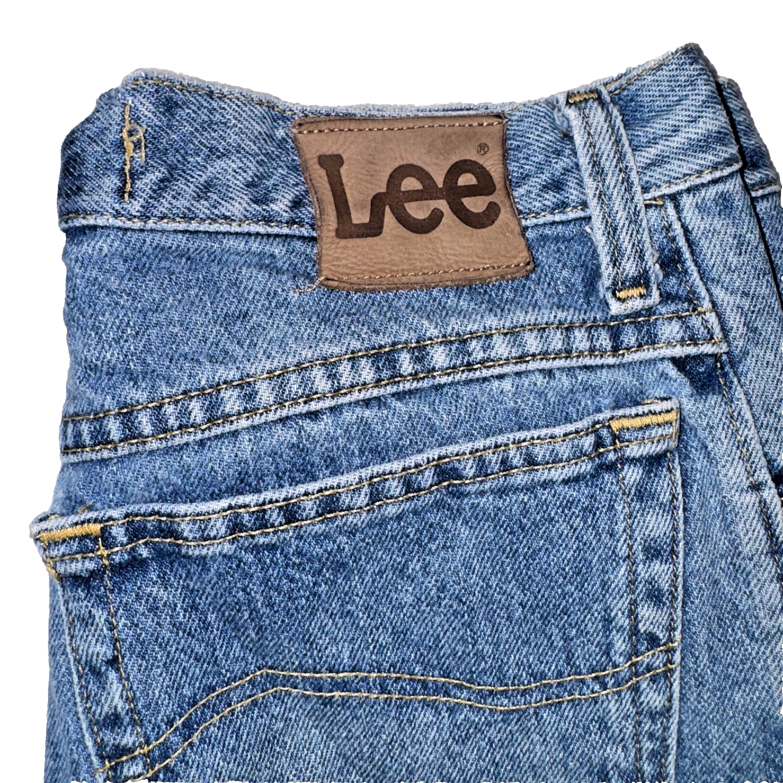 Vintage Lee Jeans Men’s Blue 29X30 Regular Fit GRADE B