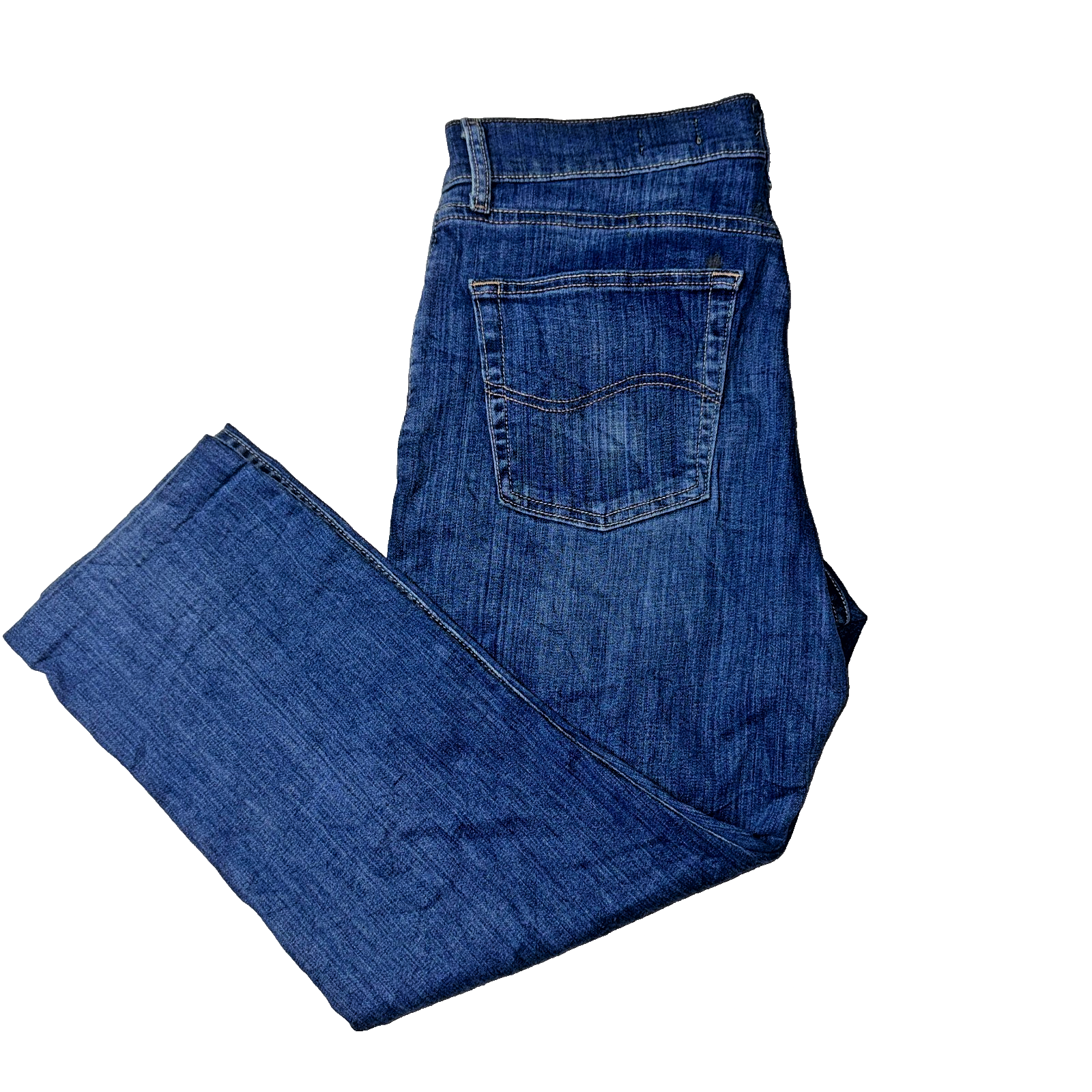 Vintage Lee Jeans Men’s Blue 33x29 Regular Fit GRADE C