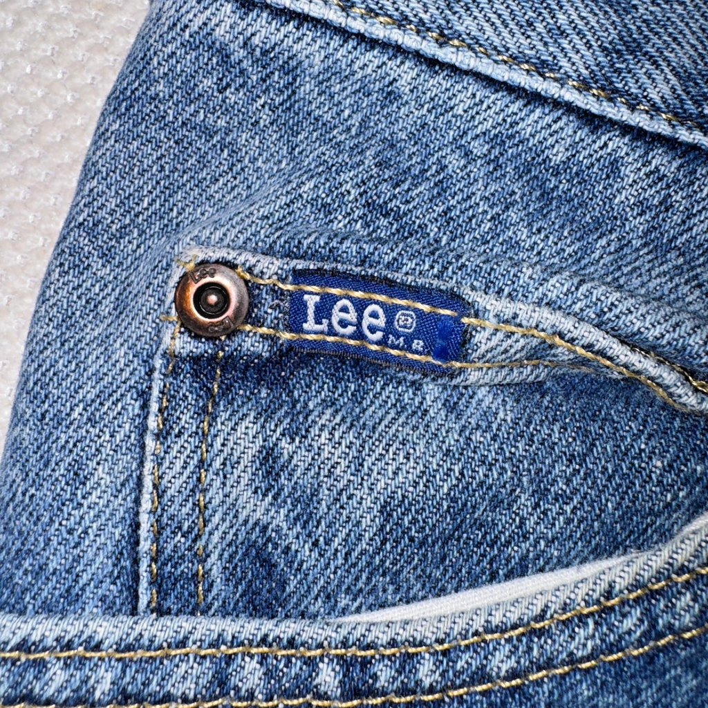 Vintage Lee Jeans Men’s Blue 29X30 Regular Fit GRADE B