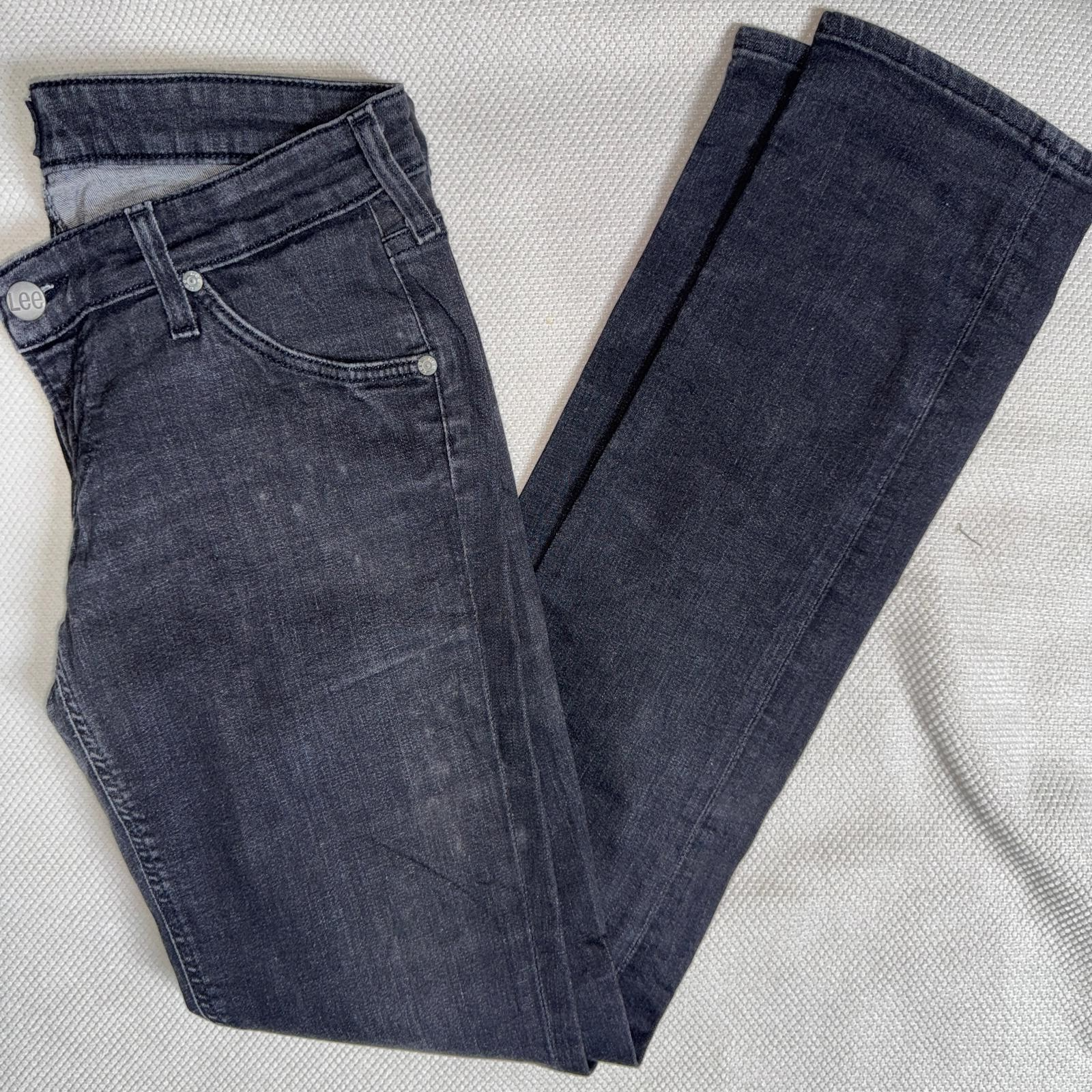 Vintage Lee Jeans Lynn Narrow  Female Black 31x33 Fit GRADE B