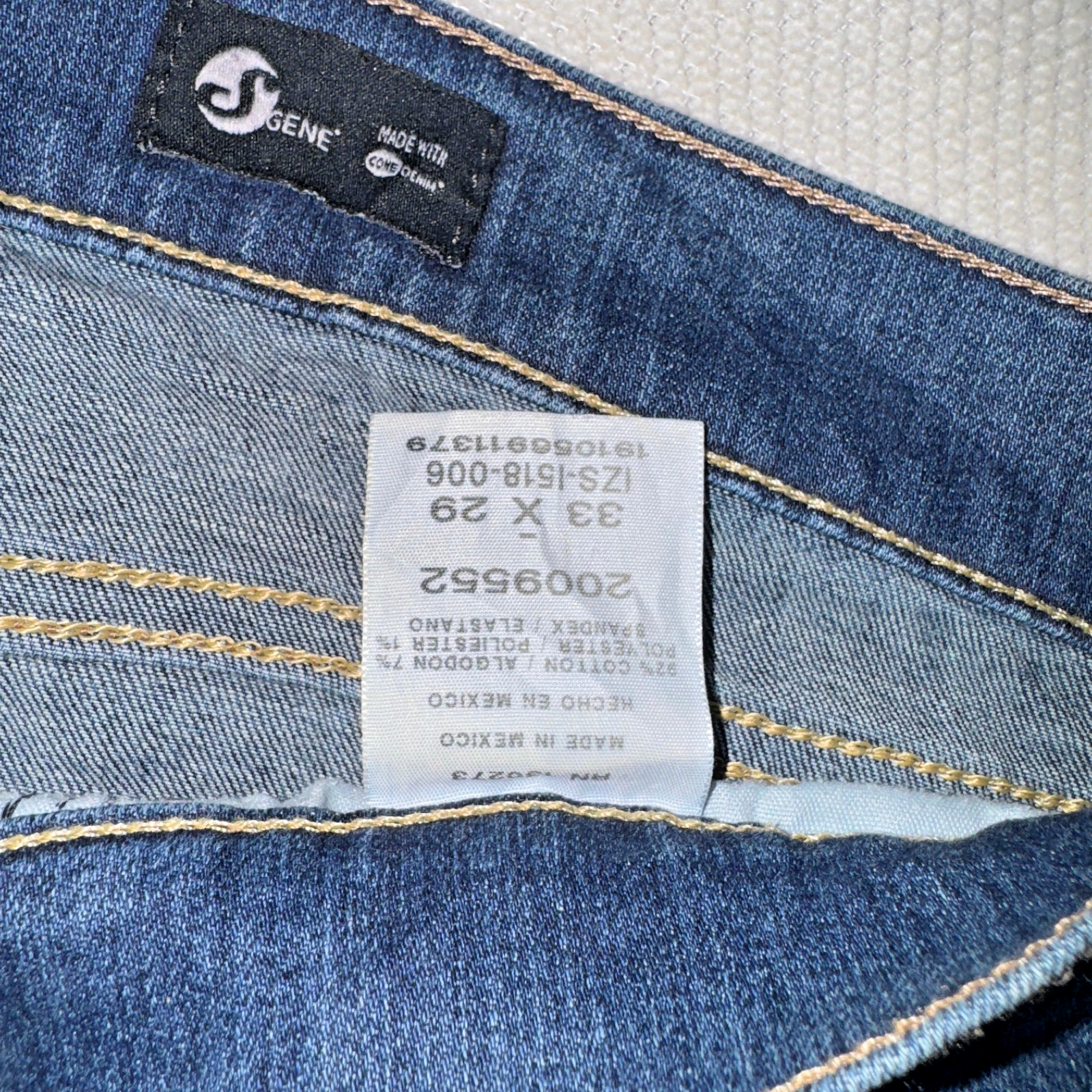 Vintage Lee Jeans Men’s Blue 33x29 Regular Fit GRADE C