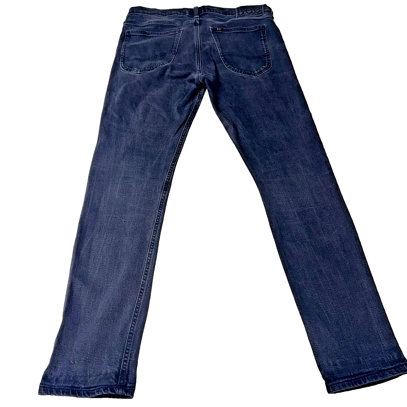 Lee Luke Jeans Men’s Dark Grey 32x32 Slim Tapered Fit GRADE A