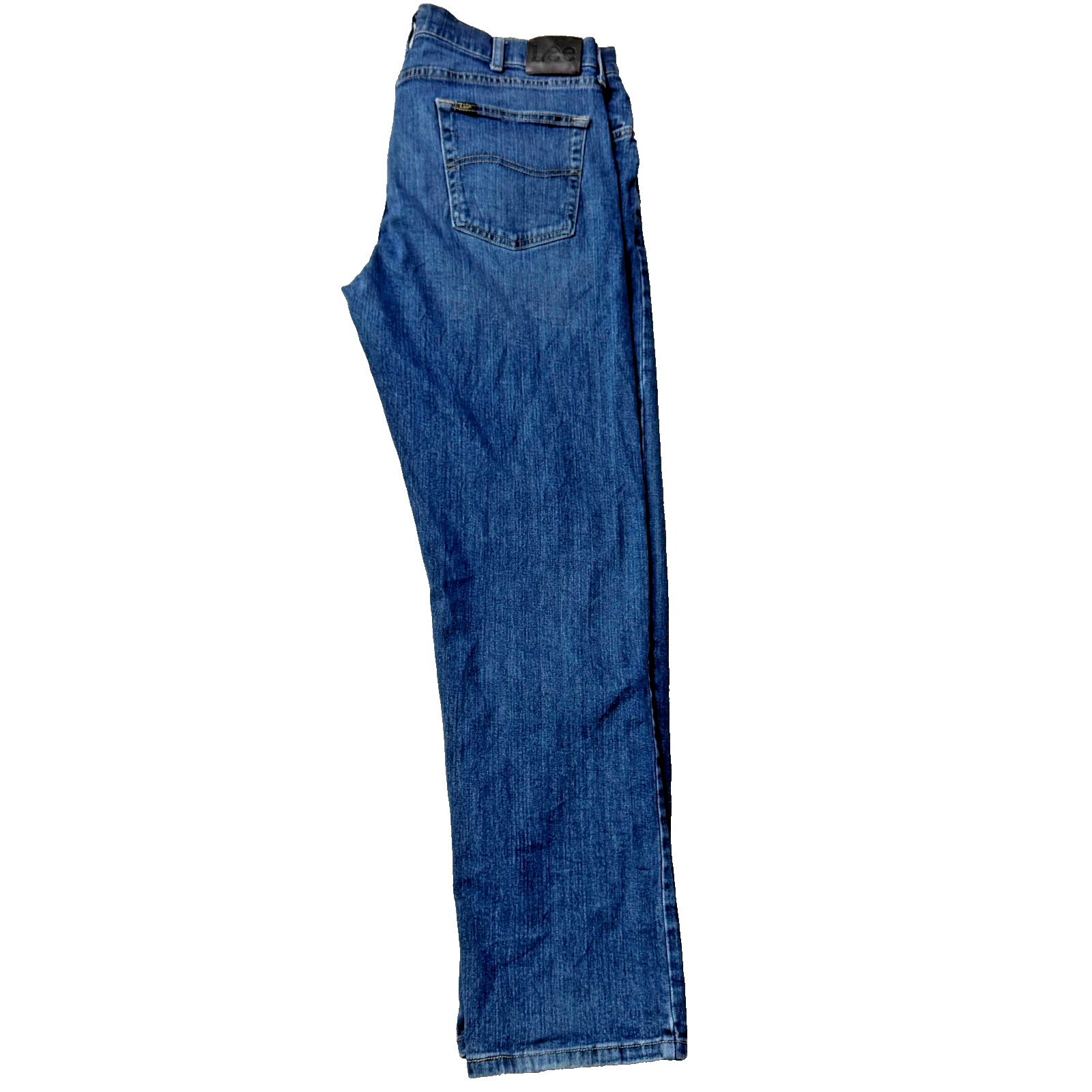 Vintage Lee Jeans Men’s Blue 38x32 Regular Fit GRADE B