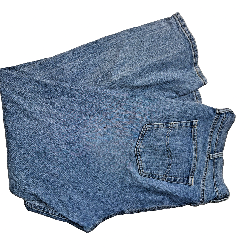 Vintage Lee Jeans Men’s Blue 40X30 Regular Fit GRADE B