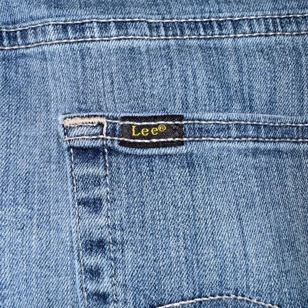 Vintage Lee Jeans Men’s Blue 38X29 Regular Fit GRADE A