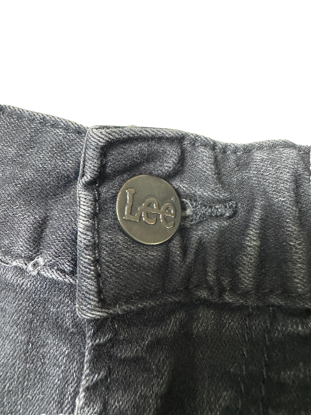 Vintage Lee Jeans Men’s Black 32x31 Regular Fit GRADE B