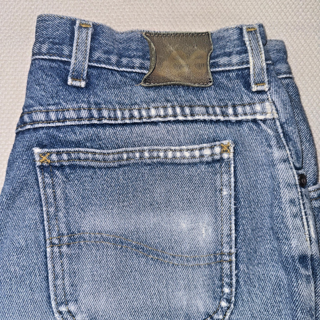 Vintage Lee Jeans Men’s Blue 33X30 Regular Fit GRADE B
