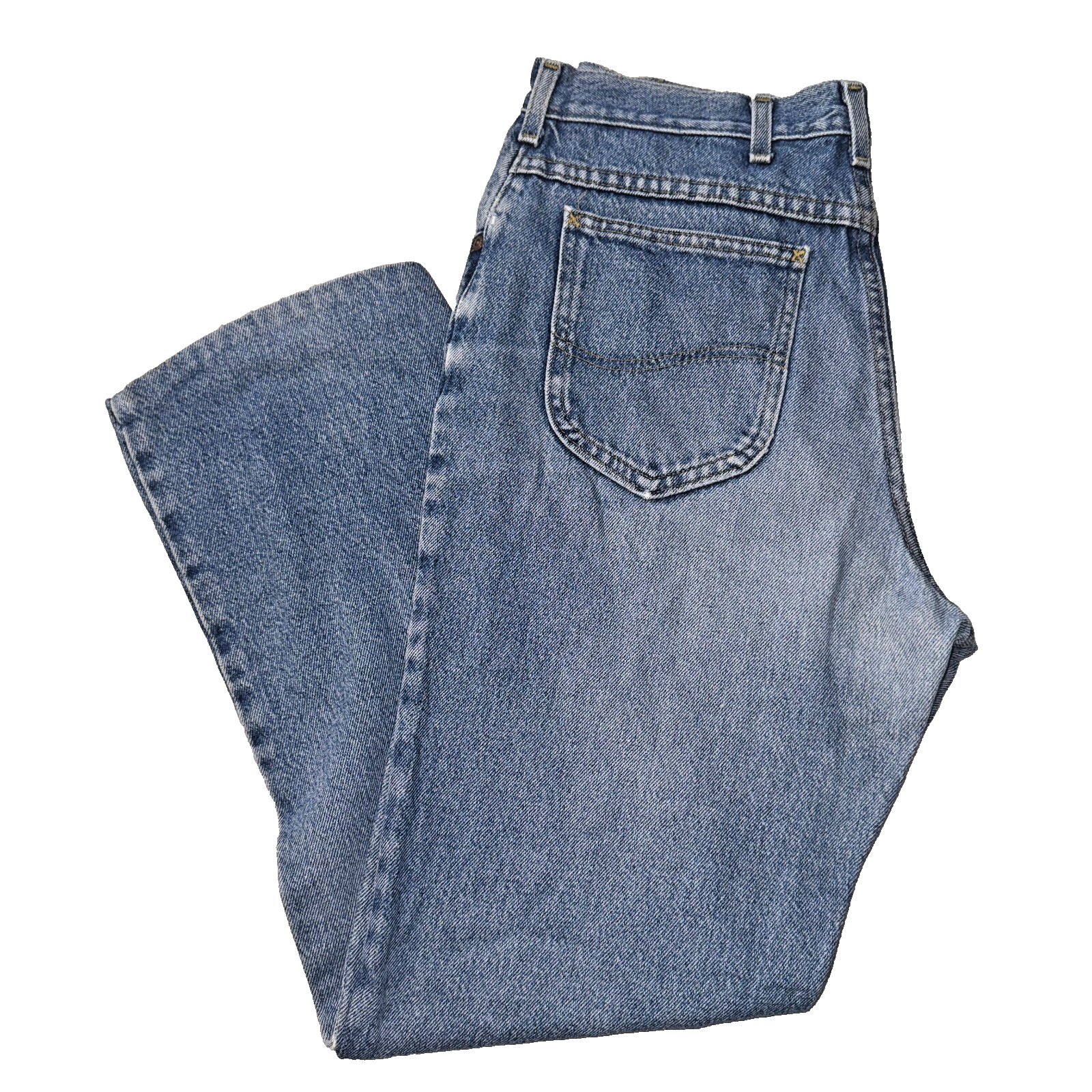 Vintage Lee Jeans Men’s Blue 33X30 Regular Fit GRADE B