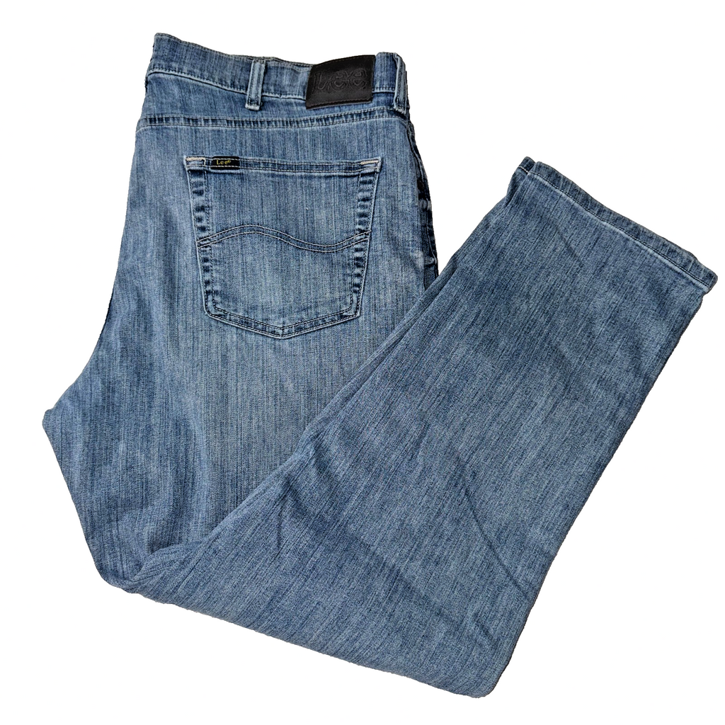 Vintage Lee Jeans Men’s Blue 38X29 Regular Fit GRADE A