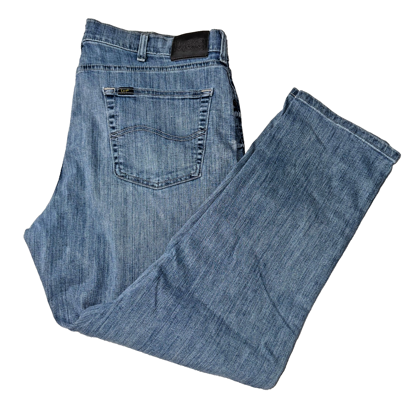 Vintage Lee Jeans Men’s Blue 38X29 Regular Fit GRADE A