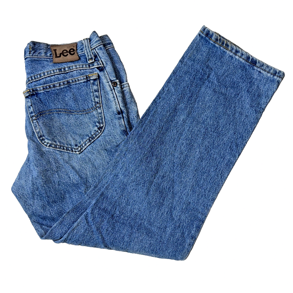 Vintage Lee Jeans Men’s Blue 29X30 Regular Fit GRADE B