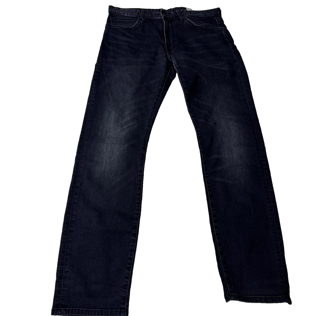 Vintage Lee Jeans Men’s Black 32x31 Regular Fit GRADE B