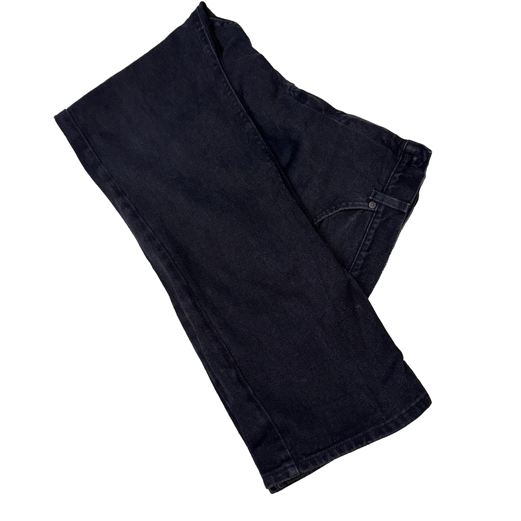 Vintage Lee Jeans Men’s Black 40X34 Regular Fit GRADE B