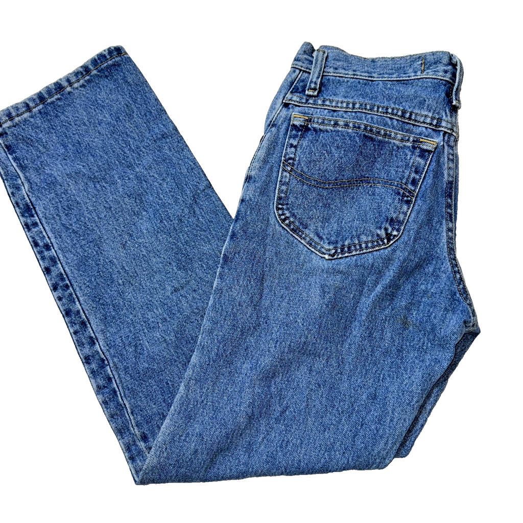 Vintage Lee Jeans Men’s Blue 29X30 Regular Fit GRADE B