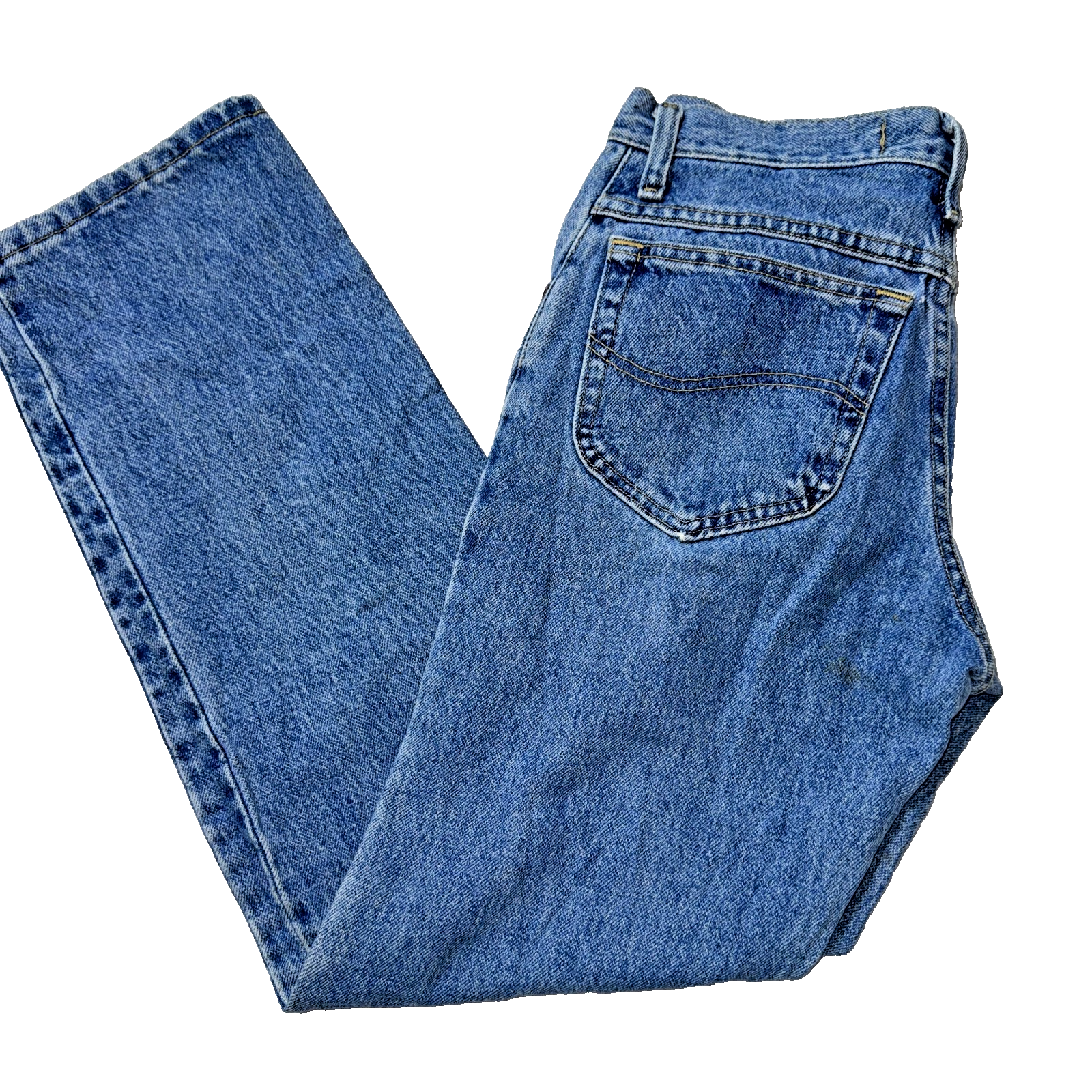 Vintage Lee Jeans Men’s Blue 29X30 Regular Fit GRADE B