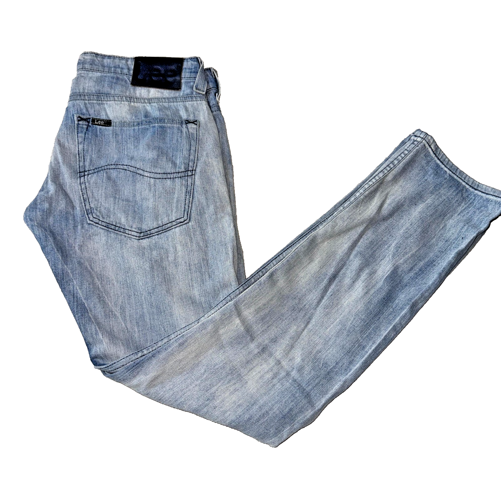 Vintage Lee Powell H.D. Jeans Men’s Blue 32x34 Black Label GRADE A