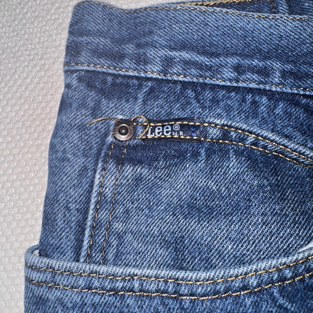 Vintage Lee Jeans Men’s Blue 42x32 Relaxed Fit GRADE A