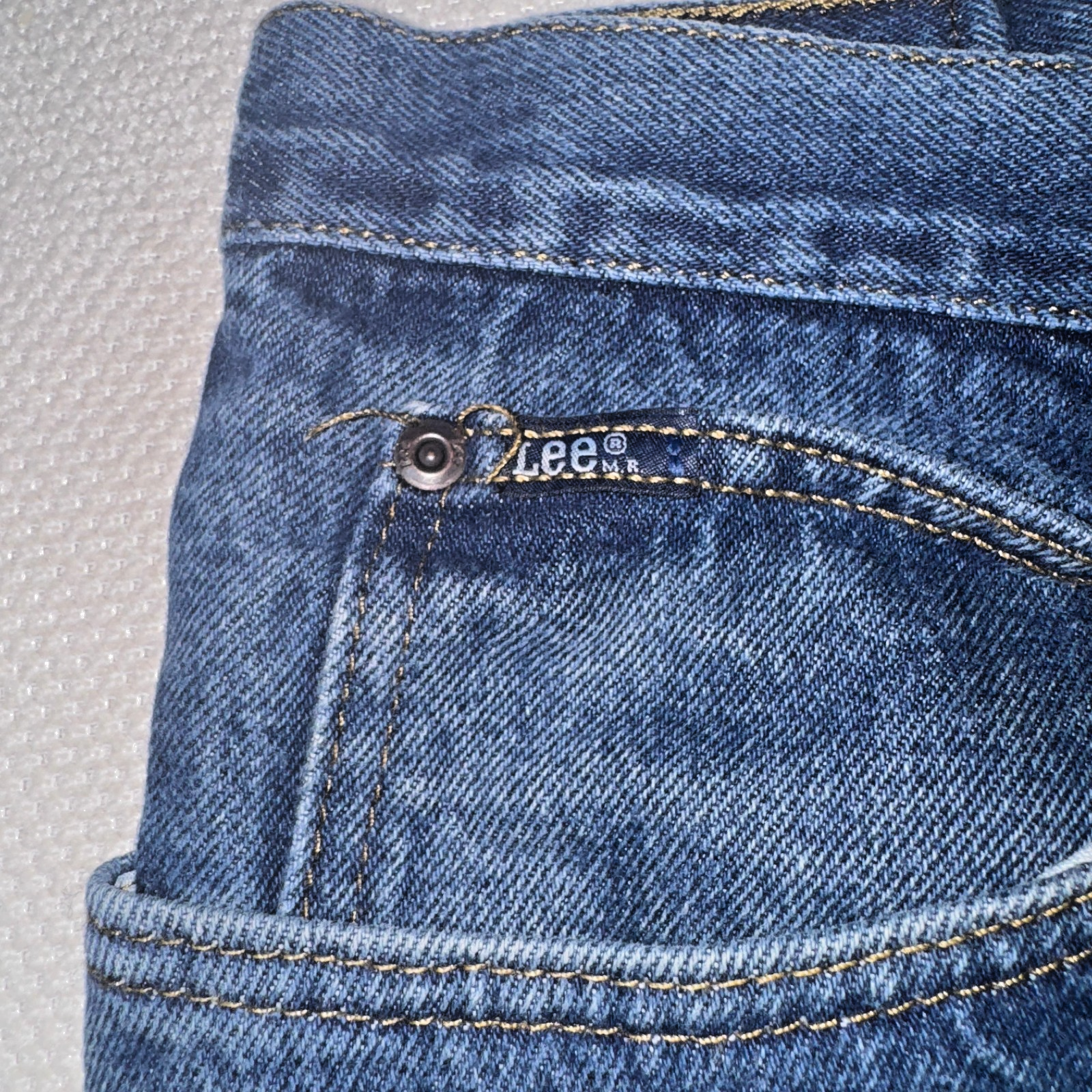 Vintage Lee Jeans Men’s Blue 42x32 Relaxed Fit GRADE A